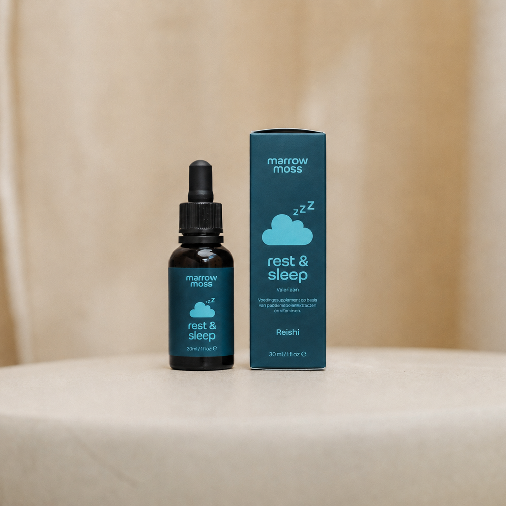 Rest & Sleep - Reishi voedingssupplement met Valeriaan 30ml